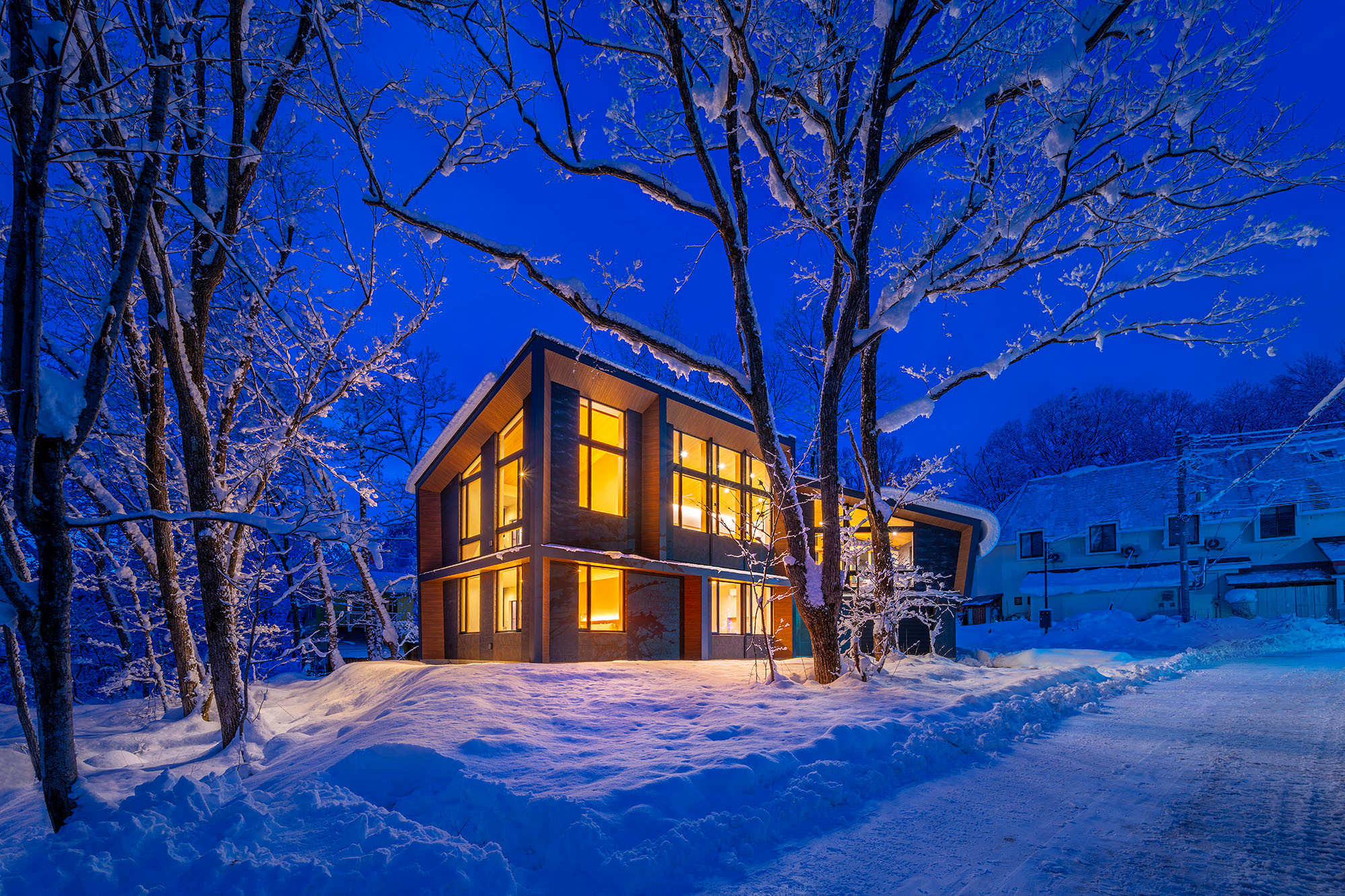 Villa Lily Hakuba | 施工事例 | 高級住宅 デザイン住宅 別荘 | 富田
