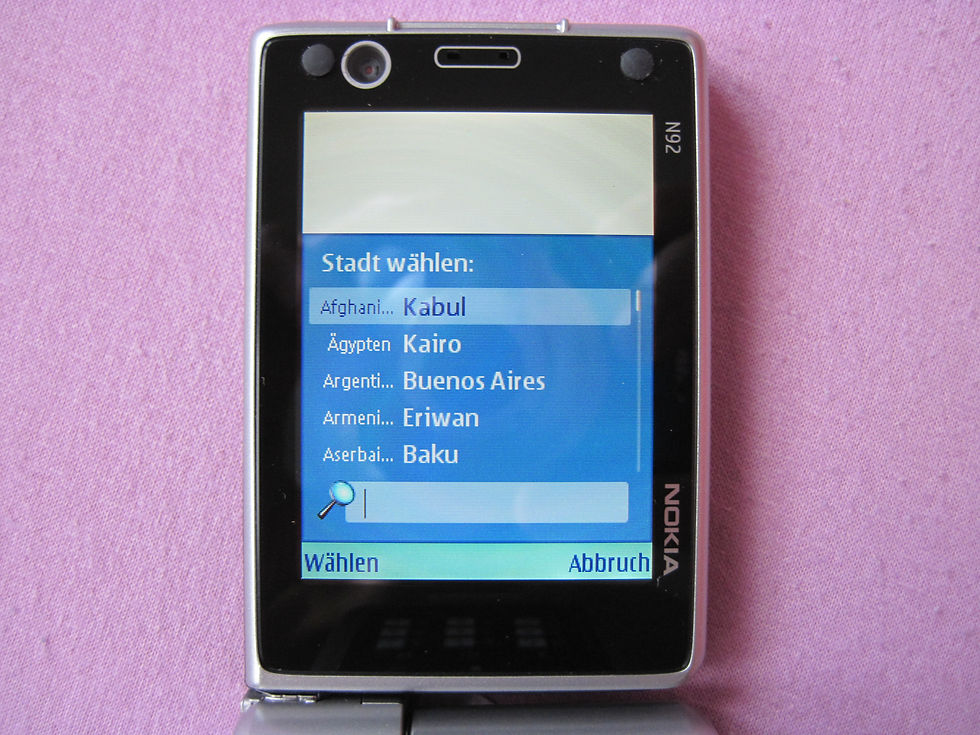 Thumbnail: Nokia N92   SOLD