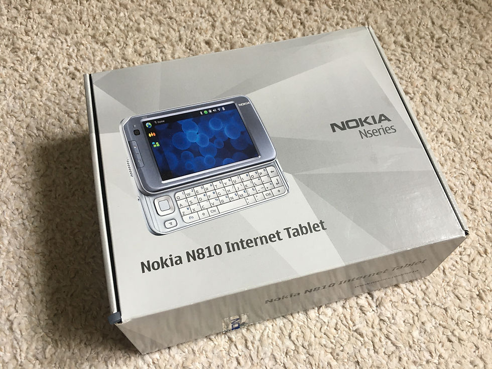 Thumbnail: Nokia 810 internet tablet SOLD