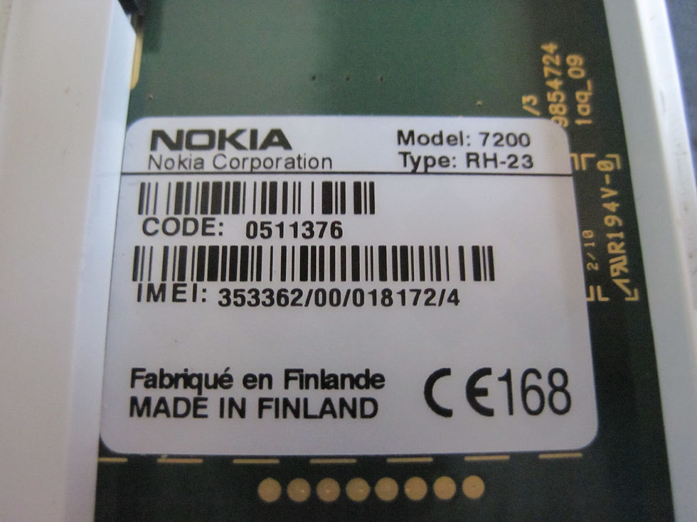 Thumbnail: Nokia 7200 SOLD