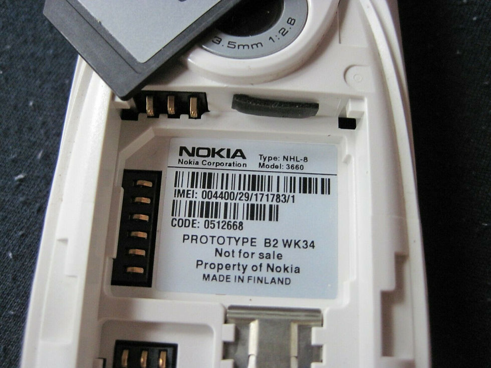 Thumbnail: Nokia 3660 PROTO