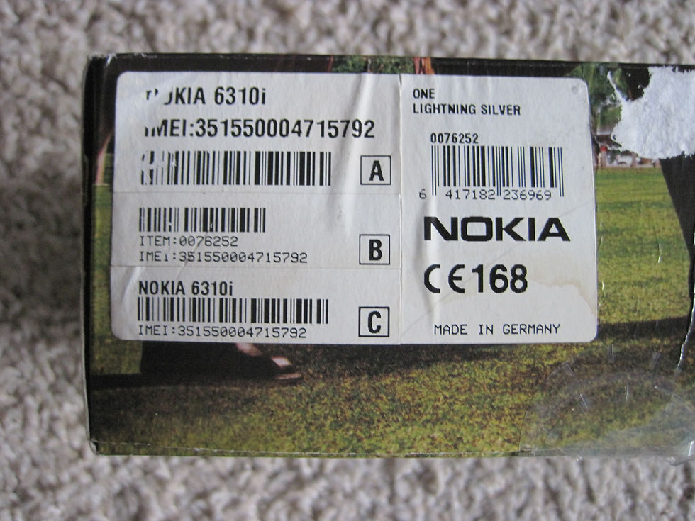 Thumbnail: Nokia 6310i SOLD