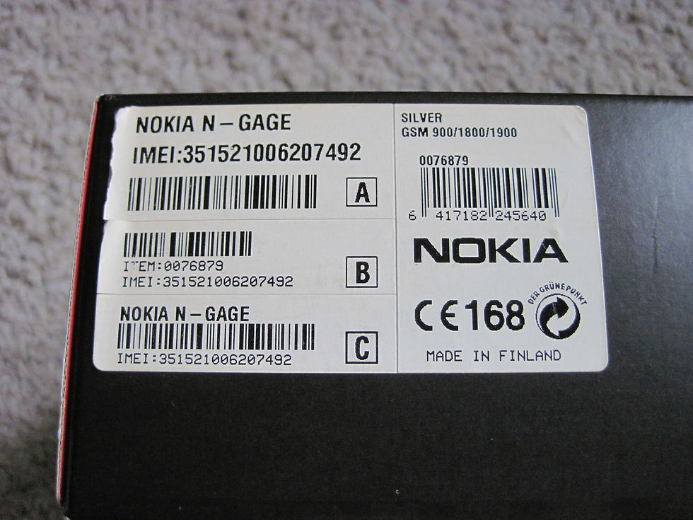 Thumbnail: Nokia N-Gage SOLD