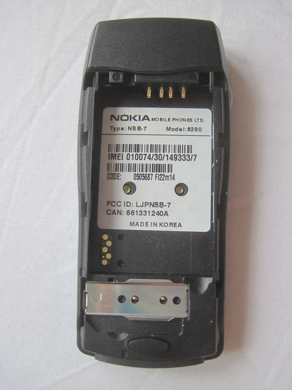 Thumbnail: Nokia 8290 SOLD