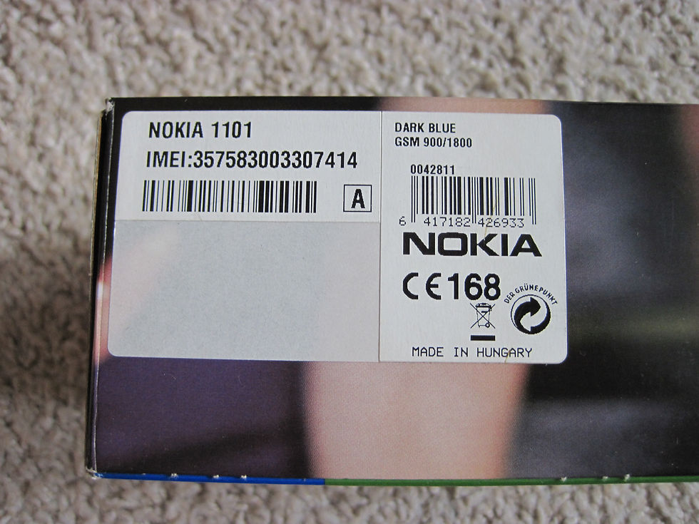 Thumbnail: Nokia 1101 SOLD