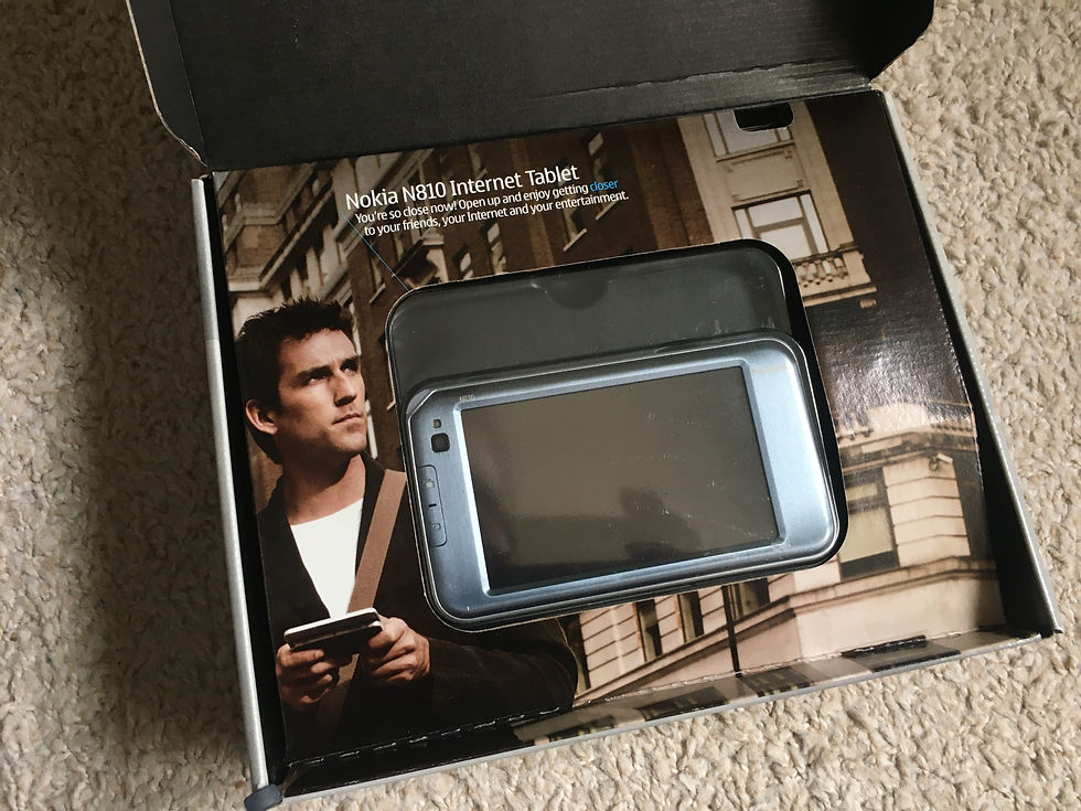 Thumbnail: Nokia 810 internet tablet SOLD