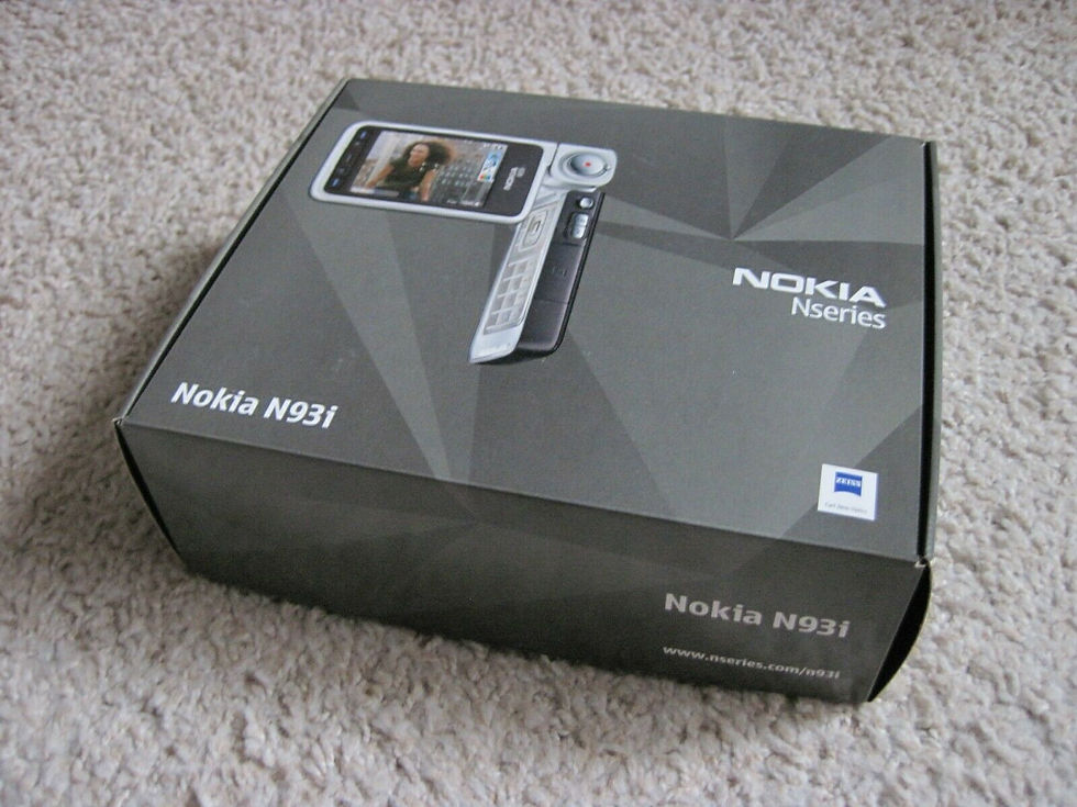 Thumbnail: Nokia N93i SOLD