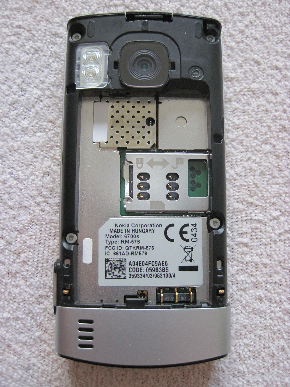 Thumbnail: Nokia 6700 slide