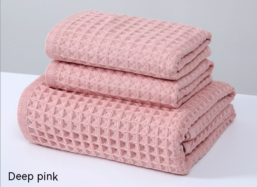 Thumbnail: Cotton Waffle Bath Towel