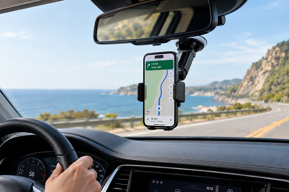 Thumbnail: Car Phone Holder with Multi-Function AR Navigation