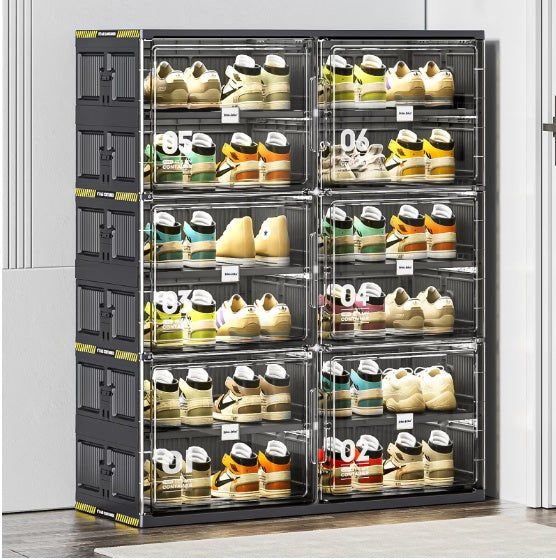 Thumbnail: Plastic Shoe Organizer Cabinet