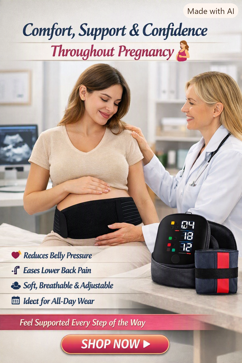 Maternity Support Belt For Pregnancy And Postpartum
