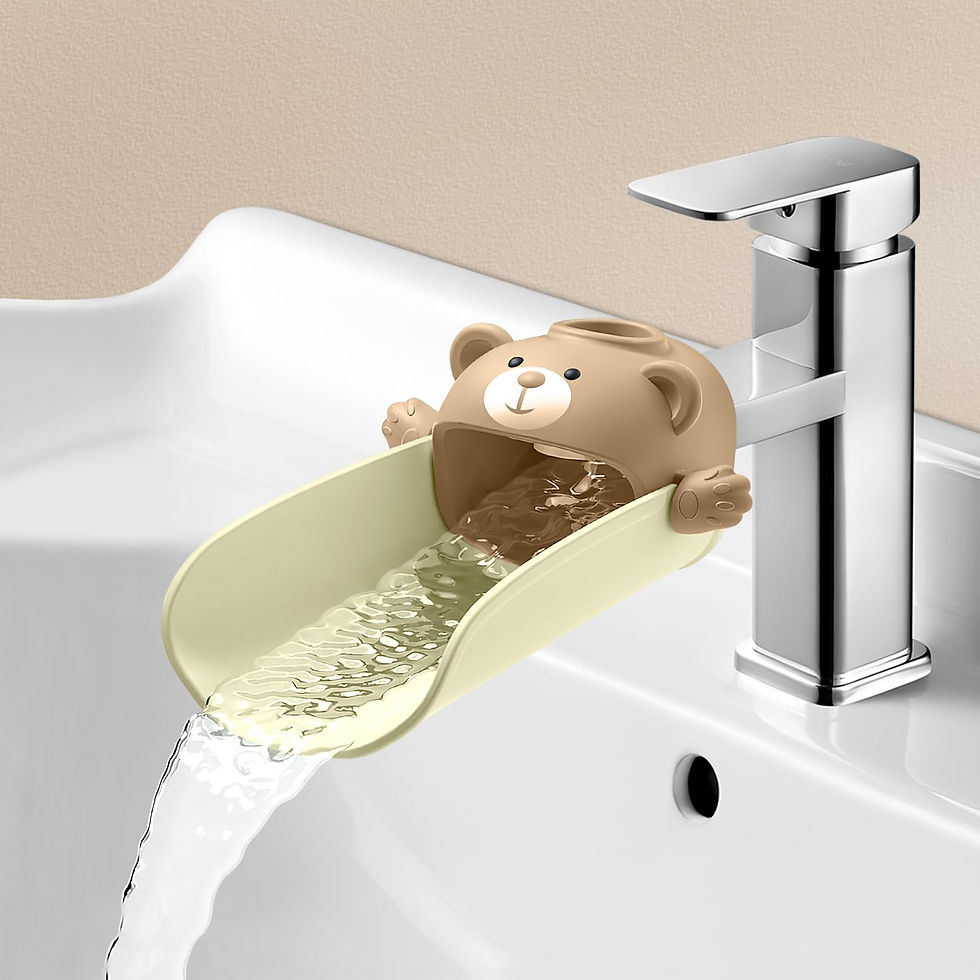 Thumbnail: 🧒 Temperature-Sensitive Faucet Extender for Kids – Easy, Safer Handwashing