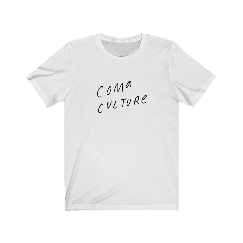 Thumbnail: Coma Culture Script Tee (Bella + Canvas)