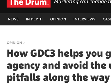 How GDC3 helps you grow your agency and avoid the usual pitfalls along the way