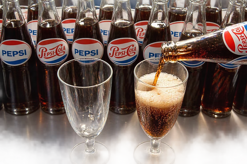 'DRIVE AND ENERGY': COMMUNIST PEPSI
