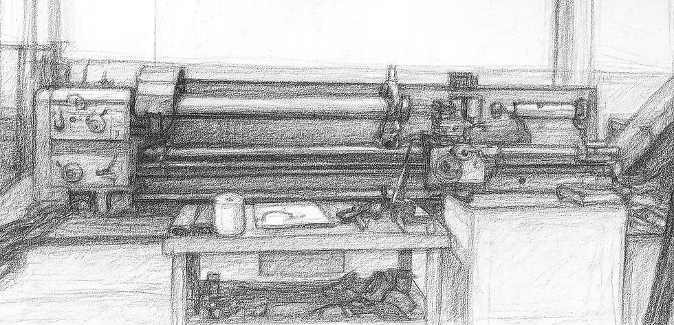 Tour sur lequel nous apprenions les « secrets » de la pratique industrielle.