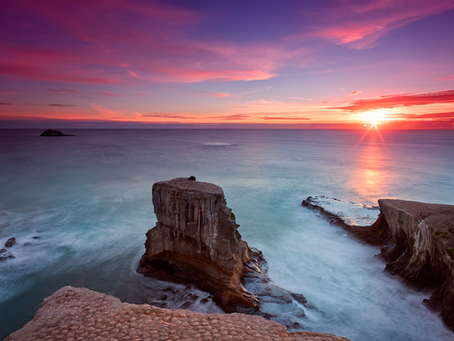 MURIWAI: WAVES, DUNES, BLACK SAND, AND GANNETS