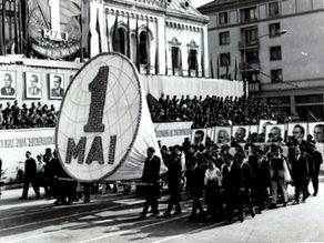 MAREA EVADARE DE LA DEFILARE. 1 MAI 1987