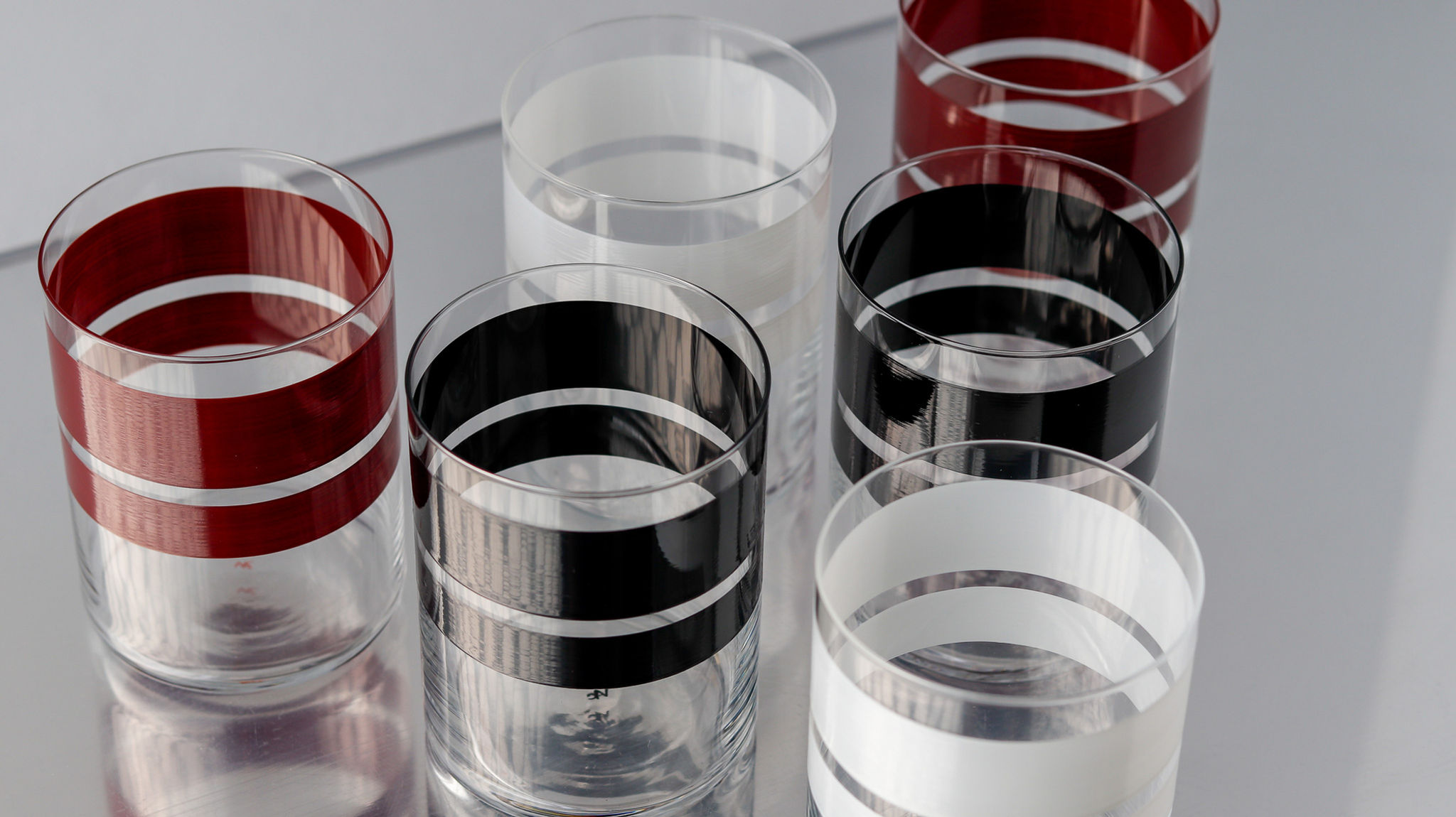 Portofino Monocolor | Set 9 | 6 Vasos | 50 cl