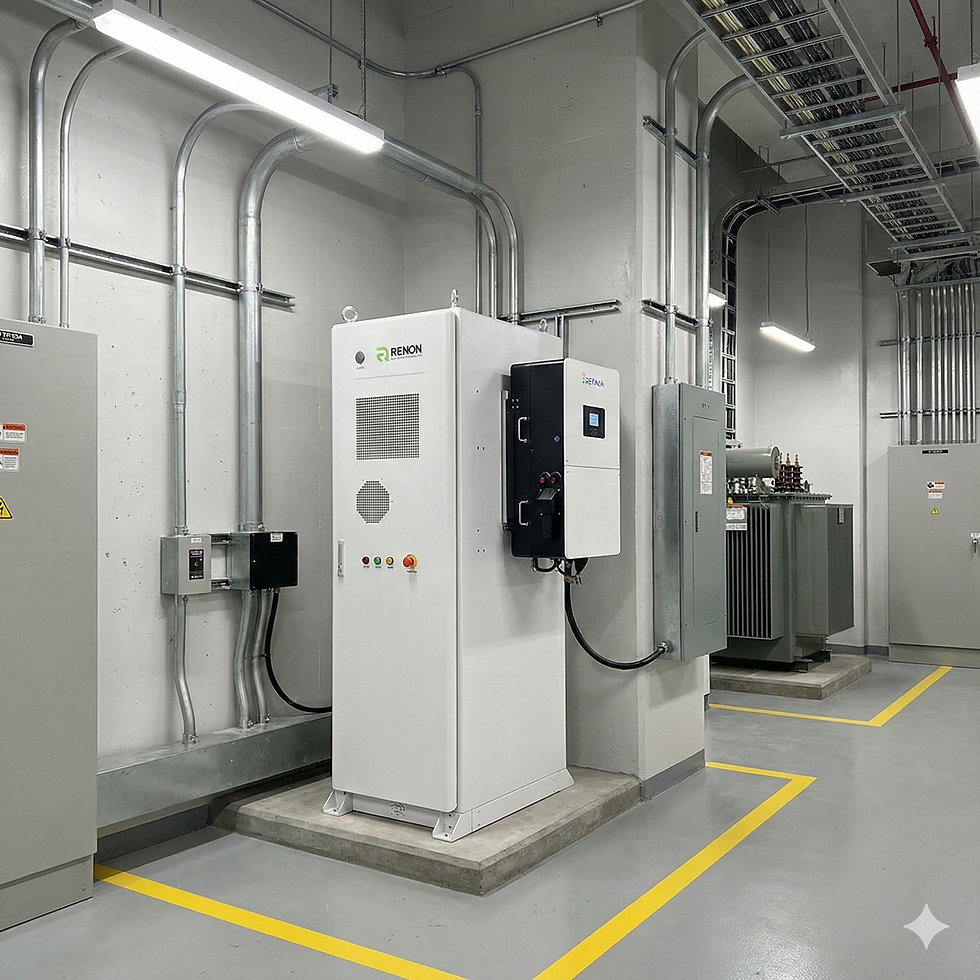 Almacenamiento a Gran Escala: Soluciones BESS para independizar energéticamente tu nave industrial.