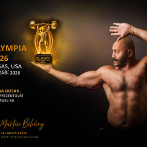 Martin Biháry míří na Mr. Olympia 2026. Pomozme českému šampionovi reprezentovat v Las Vegas