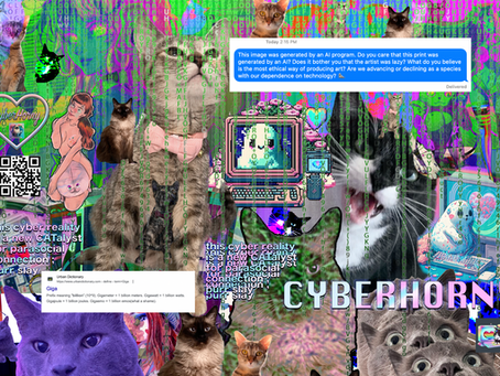 Cyberhorny β’οΈ merch drop 001 (and book updates) π