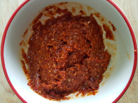 Sauce piquante au tamarin น้ำพริกมะขาม
