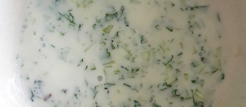 Sauce yaourt cacik
