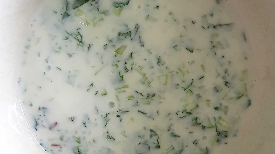 Sauce yaourt cacik