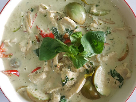 Soupe de curry vert แกงเขียวหวานไก่