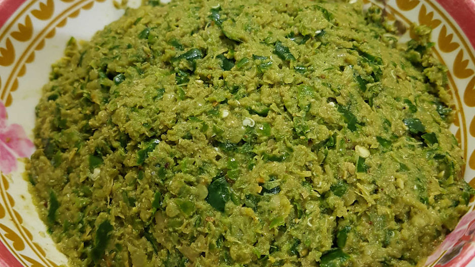 Pâte de curry verte พริกแกงเขียวหวาน