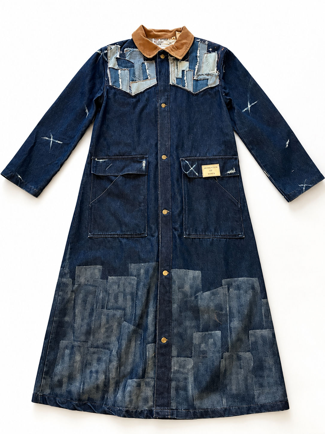 Distressed Denim Trench (Phase I: Survive)