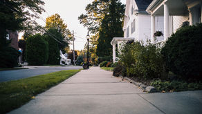 New Hampshire residential street showing a typical property setting for a premises liability example.