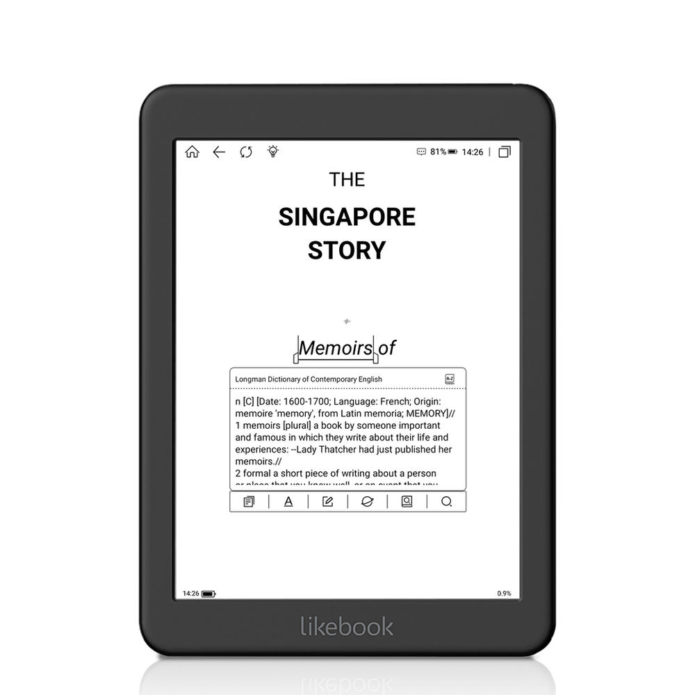 How many dictionaries can I get in an eReader?