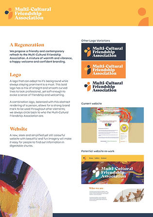Multi Cultural Proposal document design