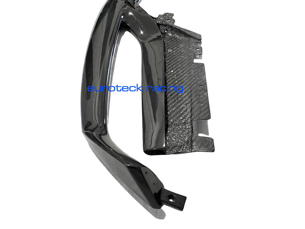 Thumbnail: 488 GTB/Spider Carbon Fiber Full Replacement Front Bumper Lip Splitter
