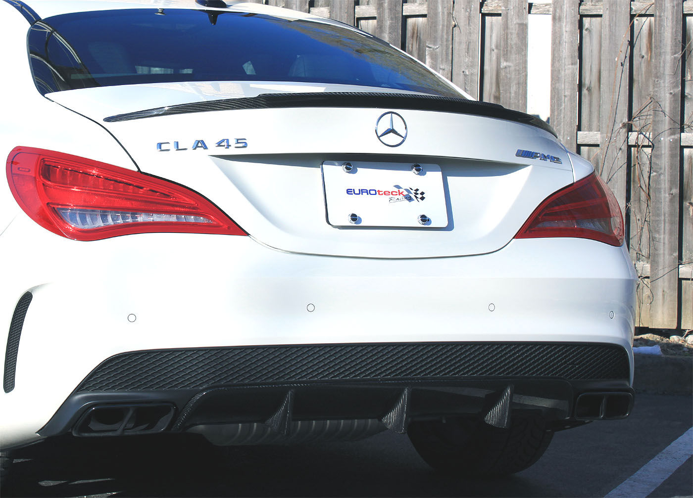 C117 CLA45 AMG Carbon Fiber Rear Diffuser