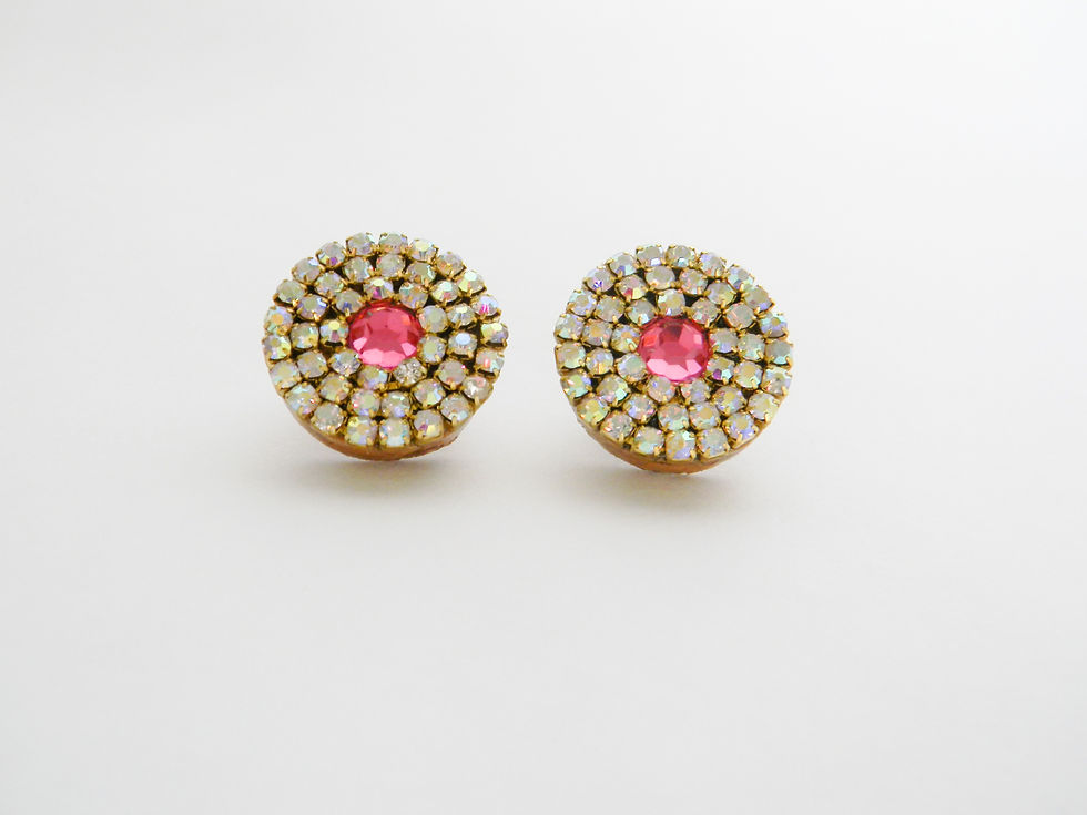 Miniatura: Majestic Pink Earrings