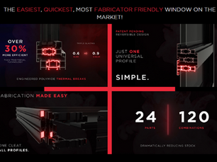Aluna+ Window System: A Shift Toward Simpler, Smarter Fabrication.