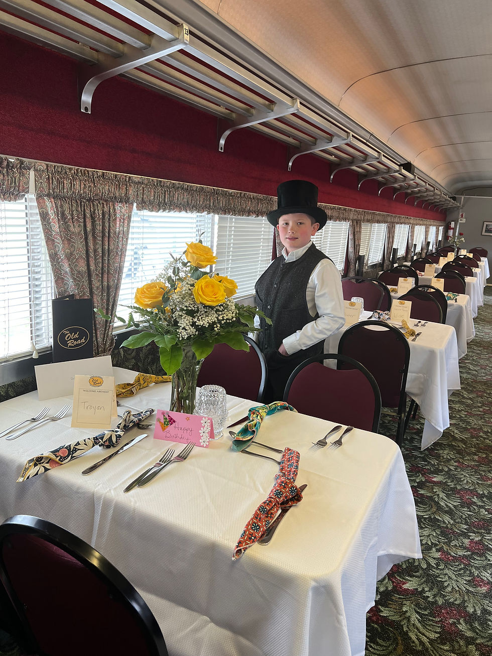 The Old Road - Murder Mystery Dinner Train The Old Road Dinner Train | Murder Mystery Dinner Train | 301 East