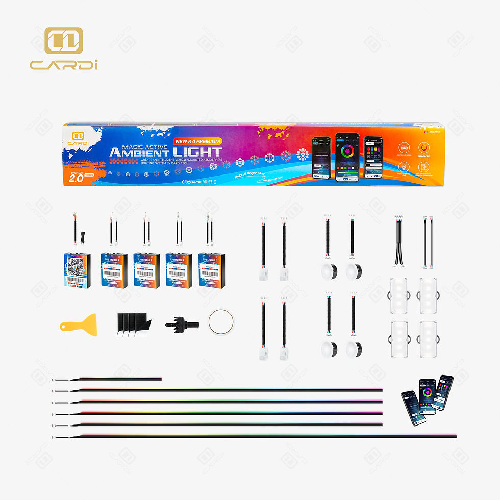 Thumbnail: CARDI New K4 Premium Magic Active Symphony Ambient Light Kit (Upgrade 2.0)