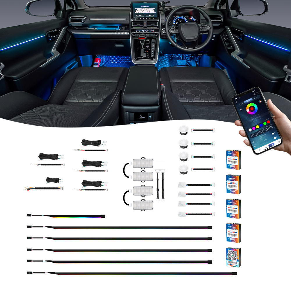 CARDI New K4 Premium Magic Active Symphony Ambient Light Kit (Upgrade 2.0)
