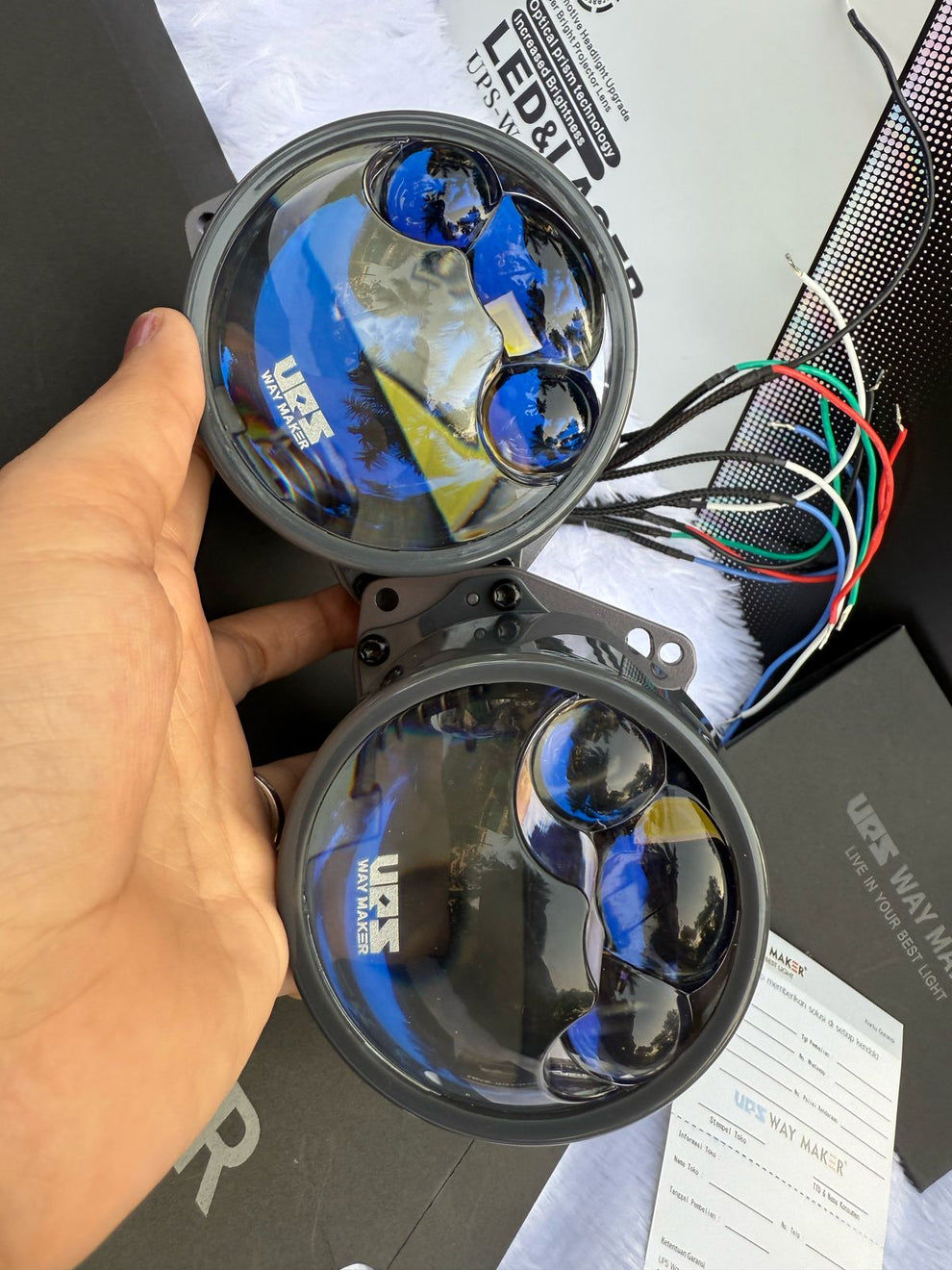 UPS Waymaker Headlight Projectors