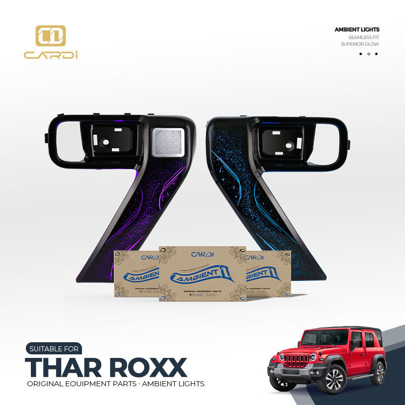 CARDI Mahindra Thar ROXX (5-Door) OEM-Fit Symphony Ambient Light Kit