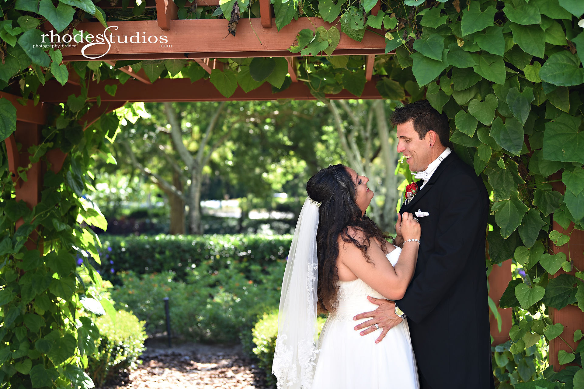 Love in the butterfly garden