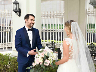 Elegant touches at Alexandra's and Armand's wedding!