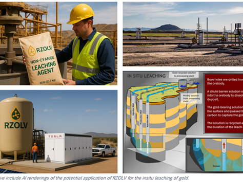 Innovation Mining's RZOLV: Pioneering Non-Toxic, Low-Impact, In-Situ Gold Recovery