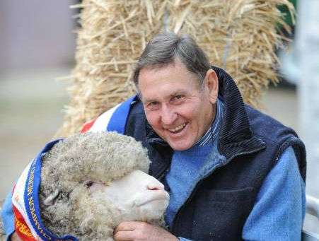 George’s 96-year-old mother shares Montrose Hill’s supreme Merino joy