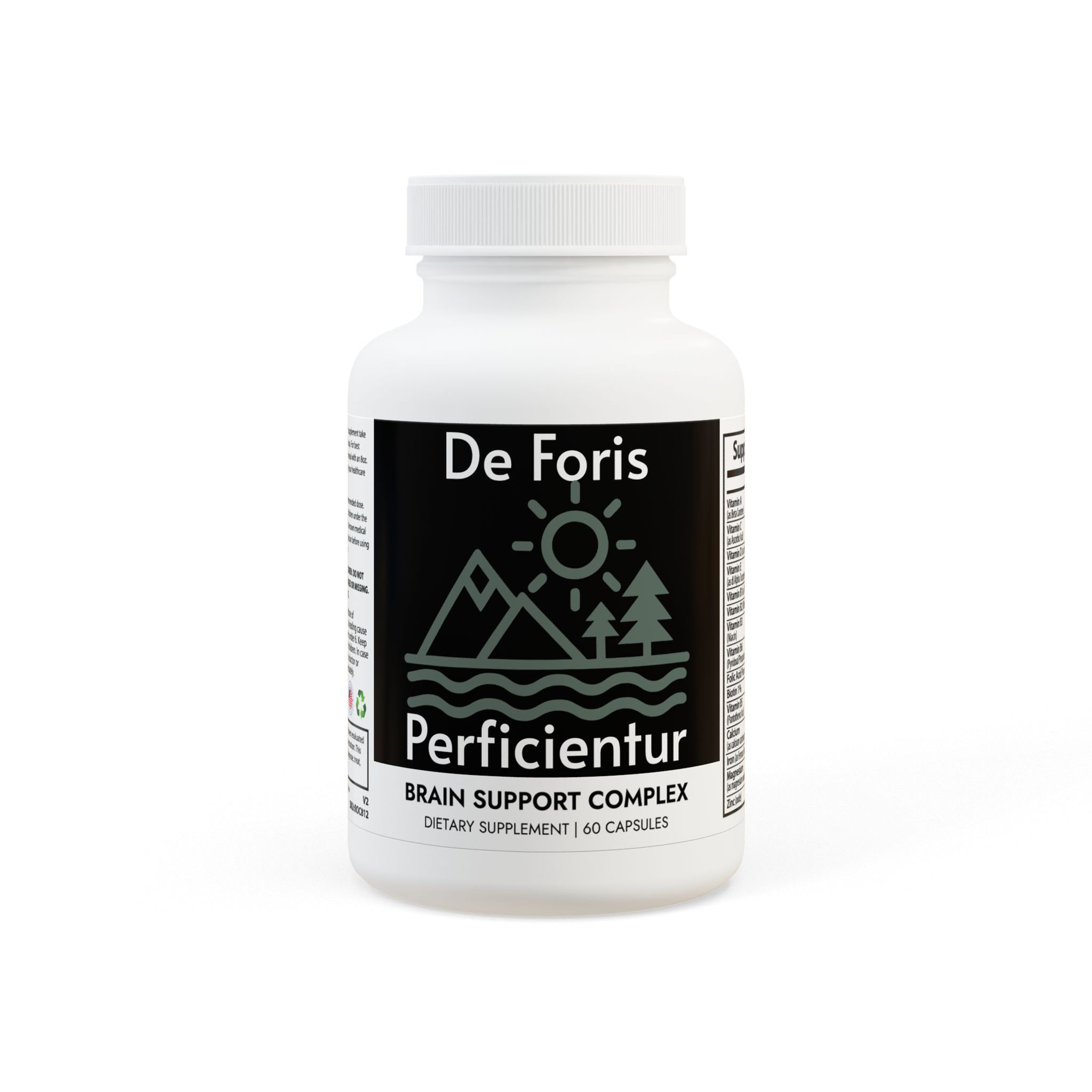 De Foris Brain Support Complex Supplement (60 Capsules)